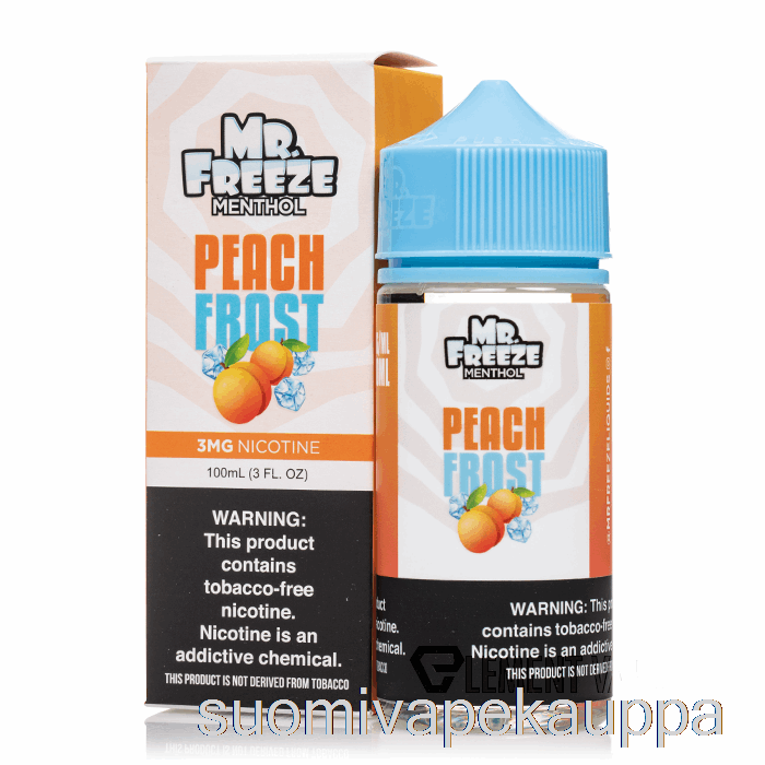 Vape Kauppa Peach Frost - Mr Freeze - 100ml 0mg